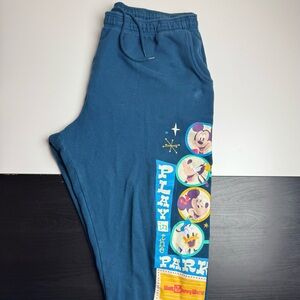 Disney Kids Blue Mickey & Friends Joggers